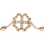 Diamond gold bracelet