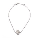 Diamond gold bracelet