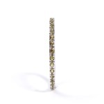 Yellow sapphire gold ring