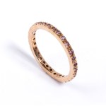 Corundum gold ring