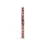 Corundum gold ring