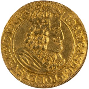 Poland 1655 HI Gold Dukat Toruń Jan II Kazimierz