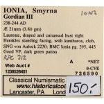 Antike römische Provinz, Ionien, Smyrna. 238–244 n. Chr. Gordian III., Æ, 21 mm