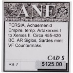 Ancient Persia, Achaemenid Empire. C. 455-420 BC. AR Siglos