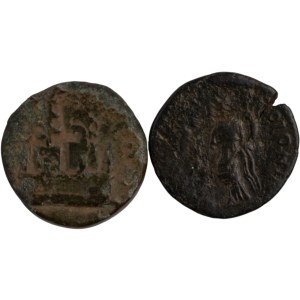 Antica provincia romana. Antonino Pio e Settimio Severo (2 pezzi)