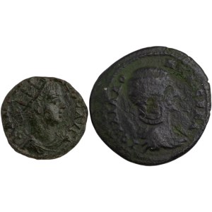Ancient Roman. Gordian III & Julia Domna (2 pieces)