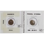Ancient Greek, Phoenicia. Tyche & Pamphylia Prima Pisidia Etenna (2 pieces)