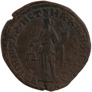 Ancient Roman Provincial, Moesia Inferior. 222-235 AD. Severus Alexander Æ 25 mm.