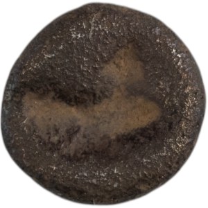 Antikes Griechisch. Silberner Obol, ca. 600–500 v. Chr.