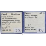 Ancient Greek, Sicily. Himera and Akragas Ca. 450-400 BC (2 Pieces)