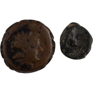 Ancient Seleucid Kings. Antiochos VI & Antiochos I (2 pieces)