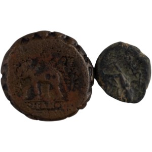 Ancient Seleucid Kings. Antiochos VI & Antiochos I (2 pieces)