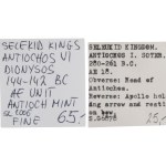 Ancient Seleucid Kings. Antiochos VI & Antiochos I (2 pieces)