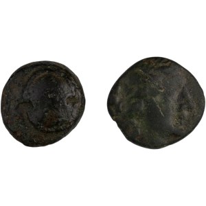 Ancient Greek Biotia Federal Coinage & Thrace Odessos (2 pieces)