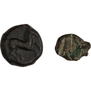 Ancient Sicily Tyndaris Apollo & Judaea Alexander Jannaeus (2 pieces)
