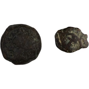 Ancient Sicily Tyndaris Apollo & Judaea Alexander Jannaeus (2 pieces)