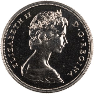 Canada 1970 Dollar Proof Like Die Shift in Legend Error