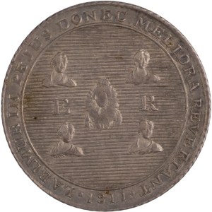 Great Britain 1811 Berkshire 18 Pence I.B. Monck Davis-4