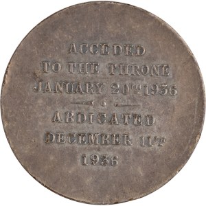 Great Britain 1936 Edward VIII Abdication Medal