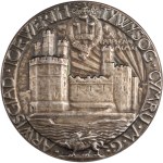 Great Britain 1911 34mm Silver Medal Prince Edward Investiture