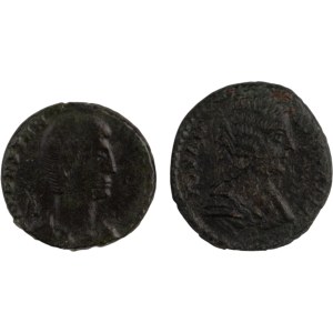 Ancient Roman. Constantius Gallus & Julia Domna (2 Pieces)