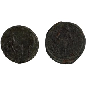 Ancient Roman. Constantius Gallus & Julia Domna (2 Pieces)
