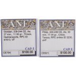 Ancient Roman. Gordian III & Philip (2 Pieces)