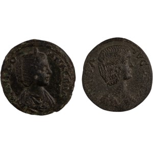 Ancient Roman Provincial, Thrace & Antioch. 193-217 AD. Julia Domna. (2 pieces)