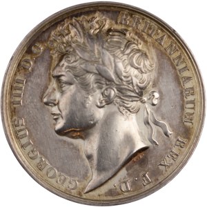 Great Britain 1821 George IV Silver Coronation Medal
