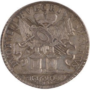 Německo, 1690, Braunschweig-Wolfenbüttel, stříbrný thaler