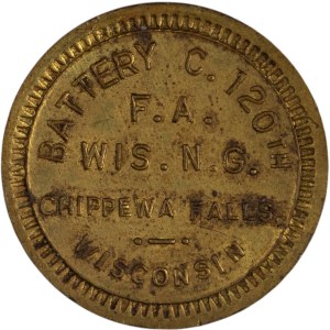 United States Good for 5 Cents in Trade Chippewa Falls Wisconsin