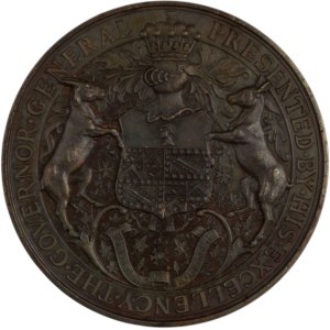 Canada 1898 Bronze Medal Governor General Minto