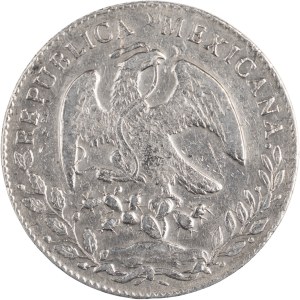 Mexico 1873 G MP Silver 8 Reales