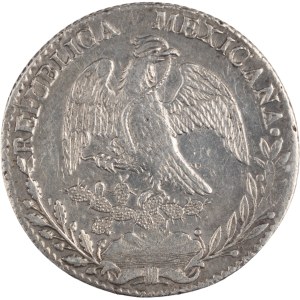 Mexico 1829 Do RL Silver 8 Reales