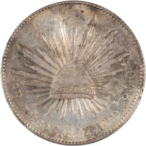 Mexico 1895 Zs FZ Silver 8 Reales