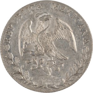 Mexico 1888 Mo MH Silver 8 Reales