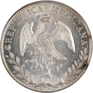 Mexico 1895 Zs FZ Silver 8 Reales