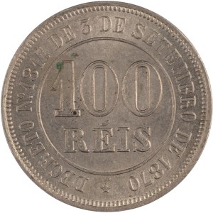 Brazil 1885 100 Reis