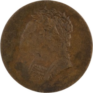 Canada Lower Canada 1820 Bust and Harp Halfpenny Token LC-60
