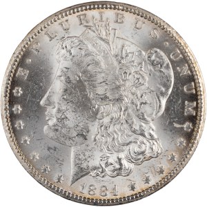 United States 1884-CC Silver Morgan Dollar