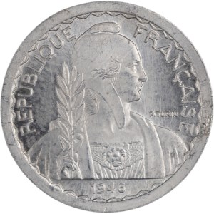 French Indo-China 1946 ESSAI (Pattern) 5 Centimes