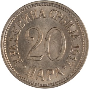 Serbia 1917 20 para