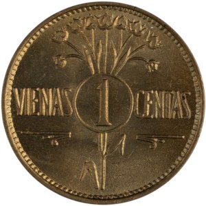 Lithuania 1925 1 Centai