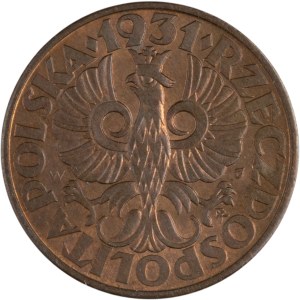 Poland 1931 5 Groszy