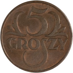 Poland 1931 5 Groszy