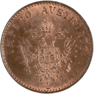 Italy 1852 Lombardi 5 Centesimi