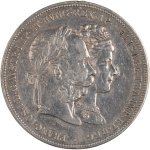 Austria 1879 Silver 2 Gulden