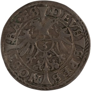 Switzerland 1663 Dicken Silver 3 Batzen