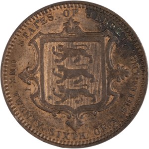 Jersey 1871 1/26 Shilling