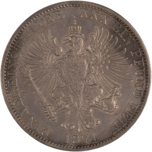 Germany 1871 Prussia Silver Vereinsthaler